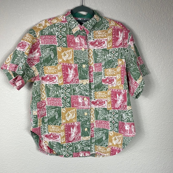 kona coast Shirts Kona Coast Hawaii Mens Short Sleeve Button Front